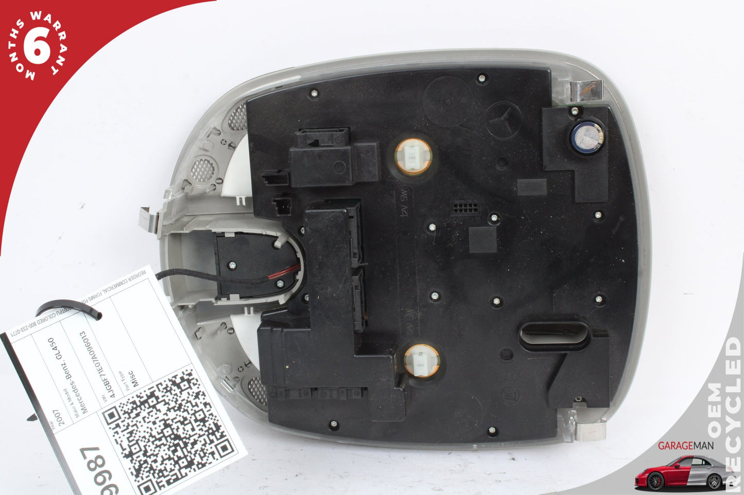 2006-2013 Mercedes X164 GL450 ML350 R350 Front Overhead Dome Light Lamp Gray OEM
