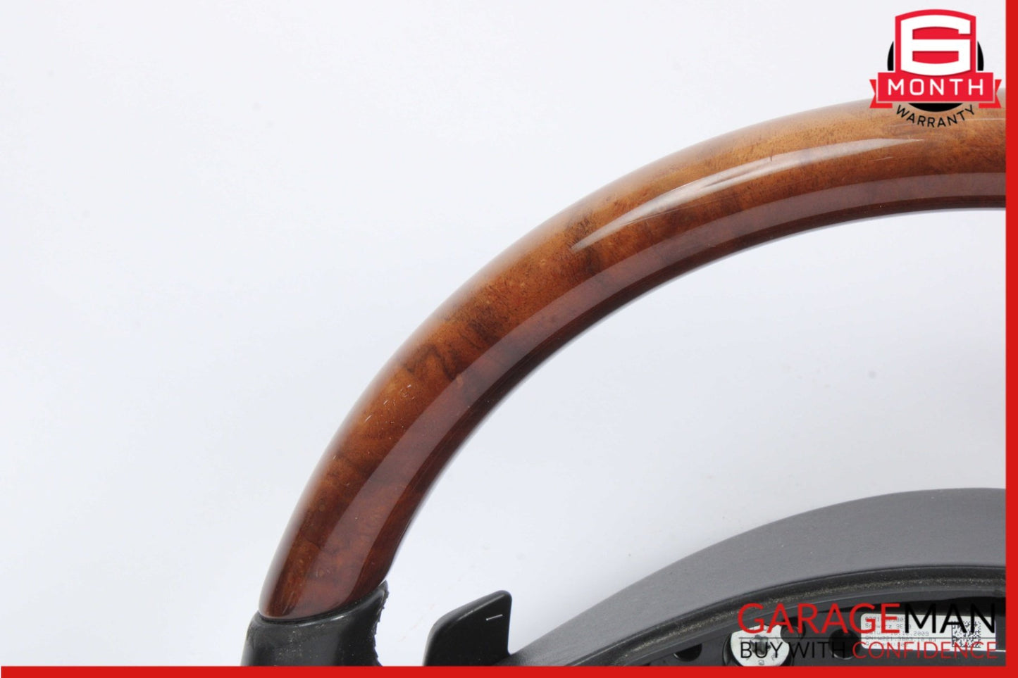 2010-2014 Mercedes-Benz S550 W221 Steering Wheel Wood Trim Black 2219063800 OEM