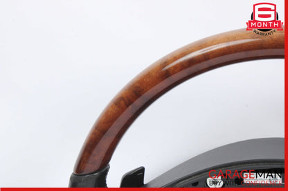 2010-2014 Mercedes-Benz S550 W221 Steering Wheel Wood Trim Black 2219063800 OEM