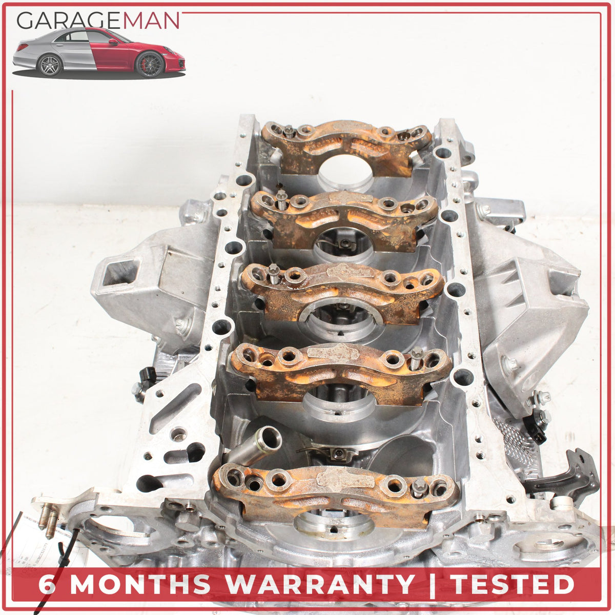 2008-2014 BMW 650i 550i 750i X5 X6 4.4L V8 N63 Engine Motor Block OEM 76K