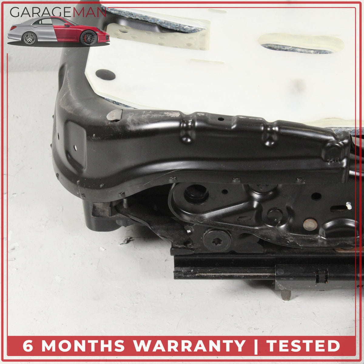 2010-2012 Range Rover L322 Front Right Seat Track Rail Frame w/ Motors OEM
