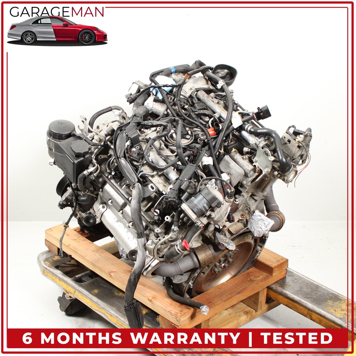 2007-2013 Mercedes W164 ML350 3.0L V6 642820 Engine Motor Assembly OEM 158K