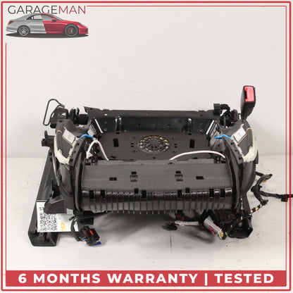 2011-2018 Audi A8 Front Right Side Lower Seat Track Frame Rail w/ Motors OEM