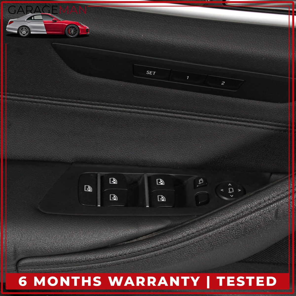 2017-2023 BMW 530e M550i G30 Front Left Driver Side Interior Door Trim Panel OEM