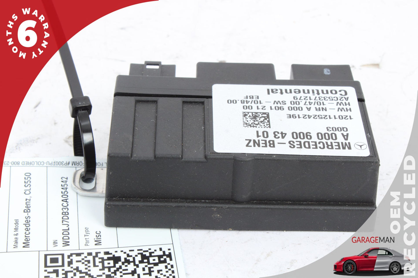 2011-2020 Mercedes W218 CLS550 Fuel Pump Control Module 0009004301 OEM