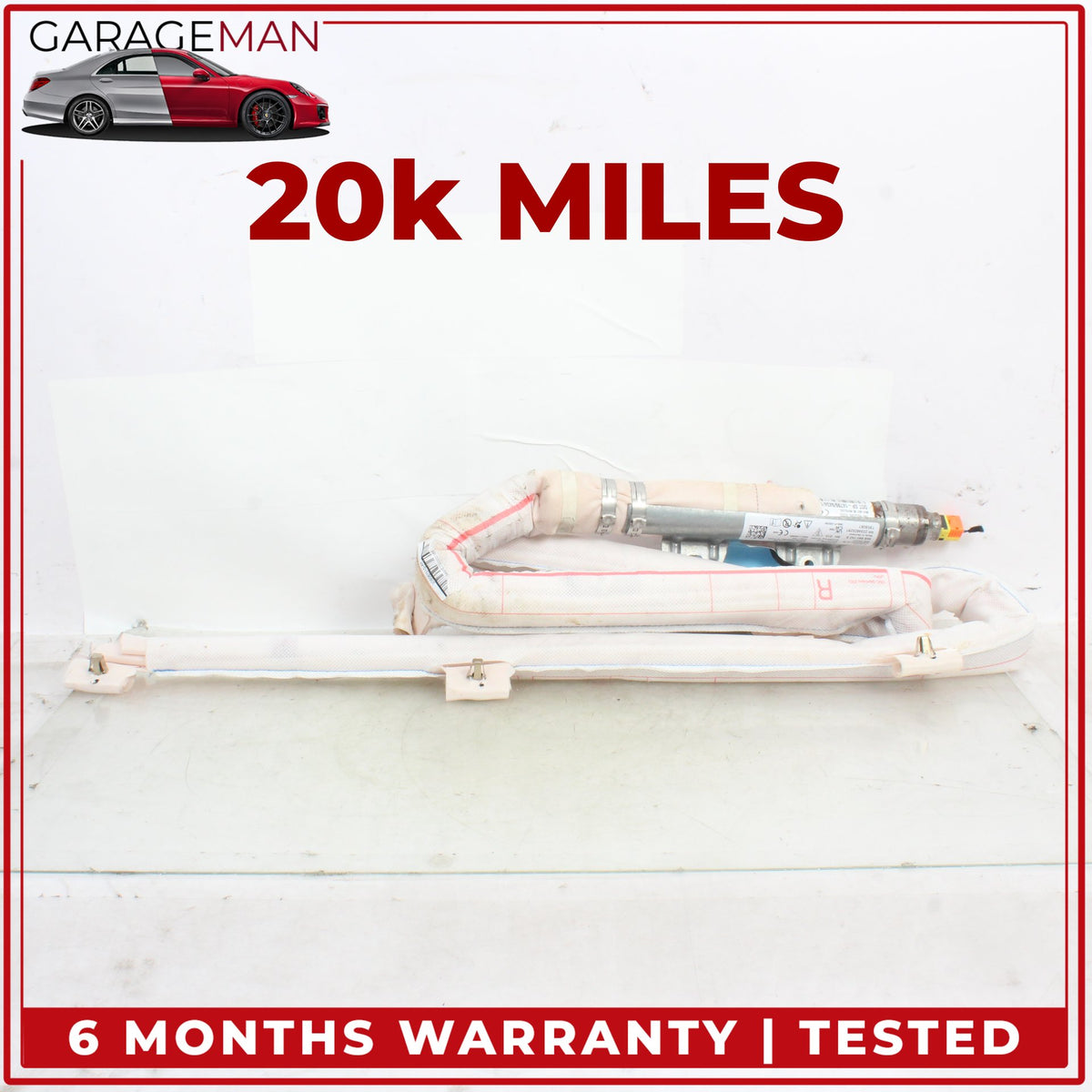 2015-2026 Porsche Macan 95B Right Side Upper Roof Curtain Air Bag 95B880742B OEM