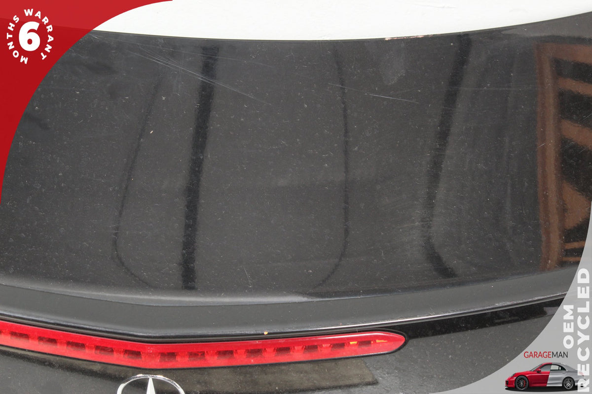 2010-2017 Mercedes W207 E400 Rear Trunk Lid Panel Assembly Black 2077500175 OEM