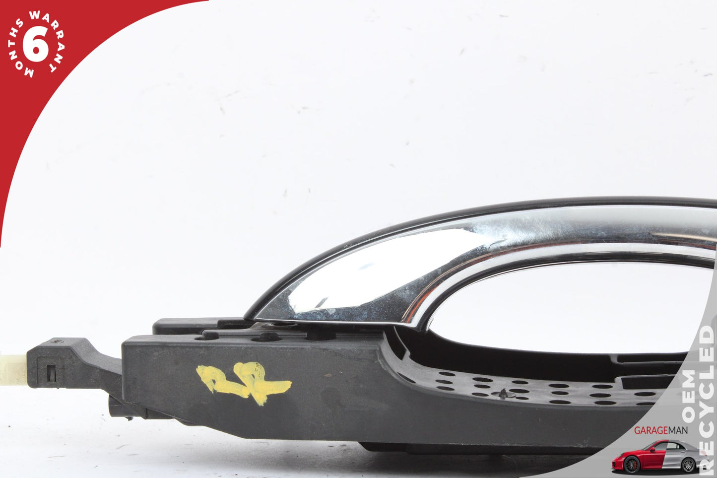 2012-2018 Audi A7 Right Passenger Side Exterior Door Handle Black 4H0837886 OEM