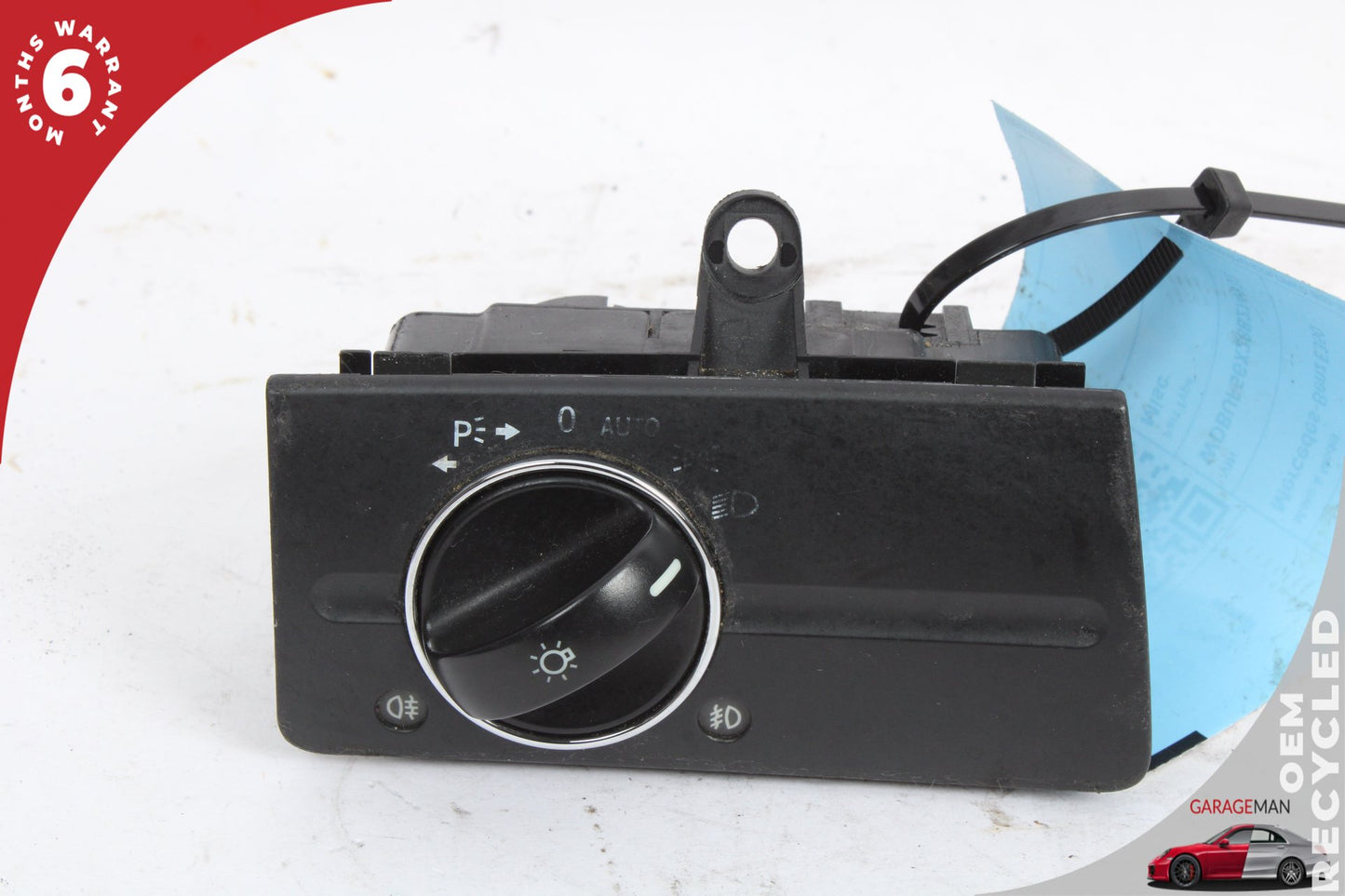 2003-2009 Mercedes W211 E350 Headlight Control Switch w/ Trim 2115450704 OEM