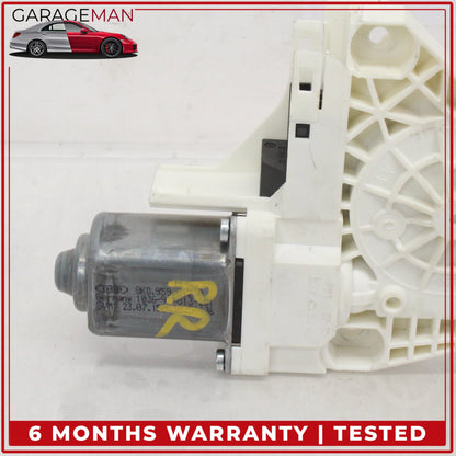 2009-2016 Audi A4 S4 Rear Right Side Window Regulator Motor 8K0959812A OEM