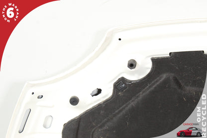 2012-2019 Fiat 500e Front Hood Bonnet Cover Panel White 68070524AB OEM