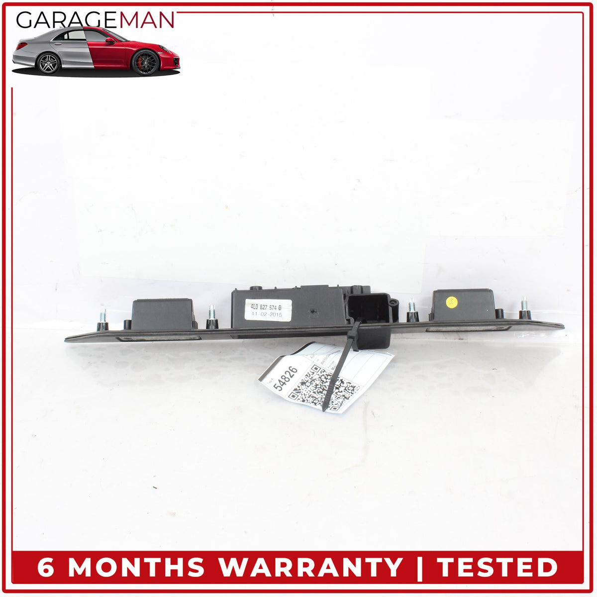 2010-2015 Audi Q7 Trunk Tailgate Open Release Handle License Plate Light OEM