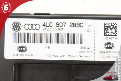 07-09 Audi Q7 MPV BCM Body Comfort Control Module Unit 4L0907289C Genuine