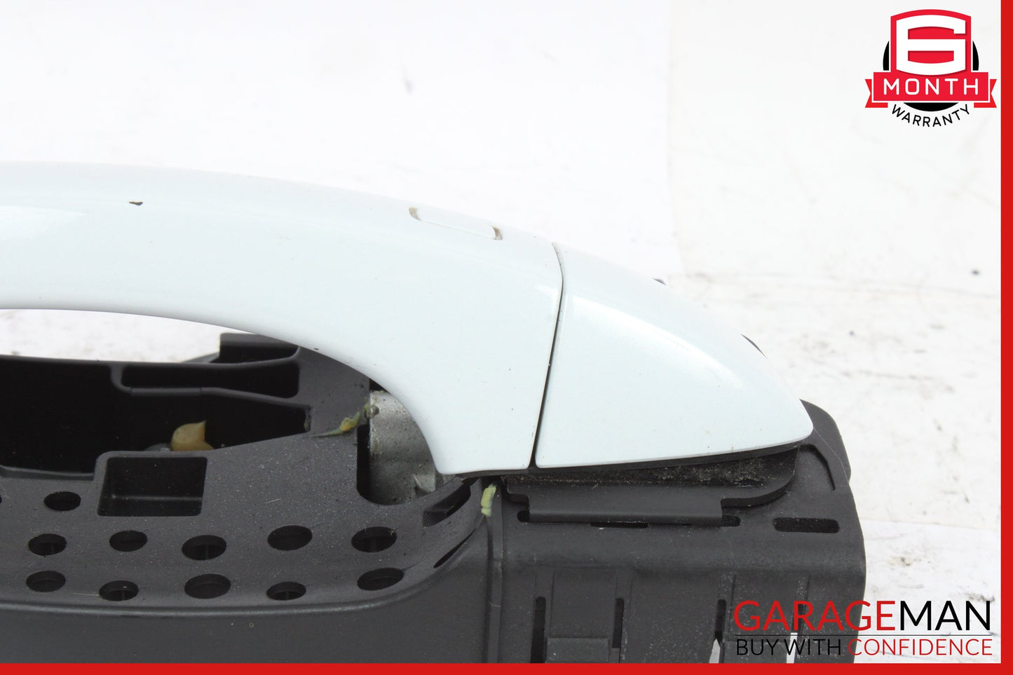 2012-2018 Audi S7 Rear Right Side Exterior Door Handle White 4H0837886 OEM