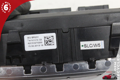 13-20 Mercedes-Benz SL500 R231 Convertible A/C Heater Climate Control Switch 2319005603