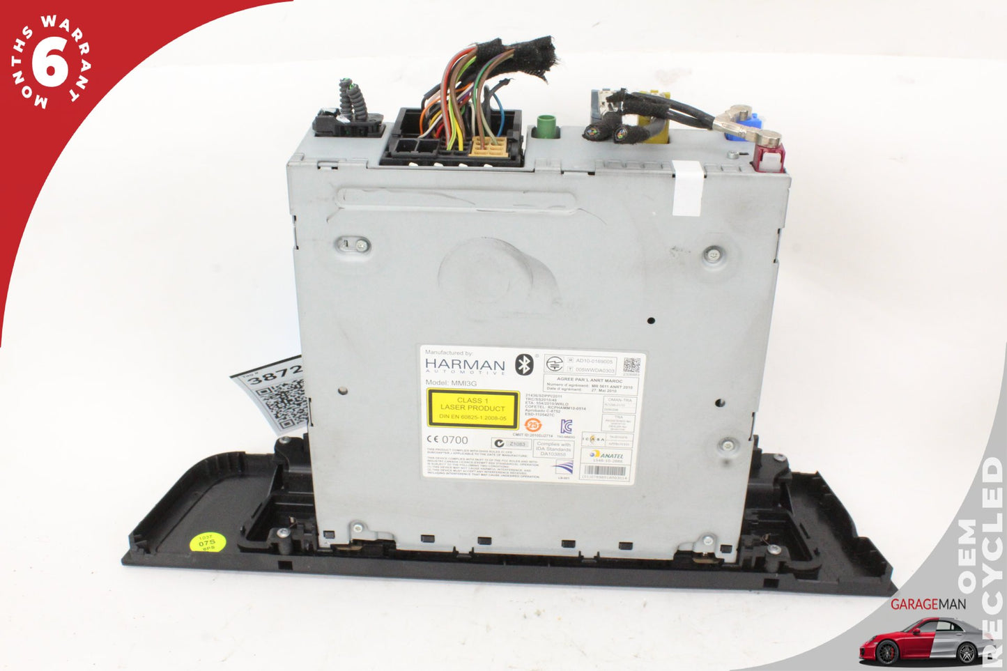 2012-2018 Audi A6 C7 MID MMI3G Audio Radio Receiver Head Unit AM CD Player OEM