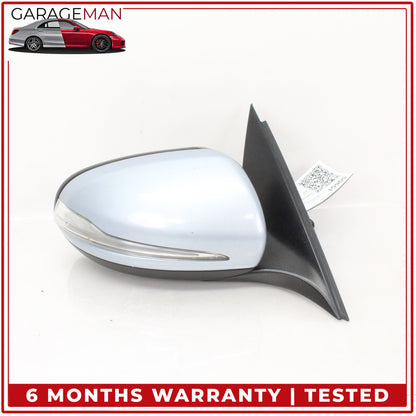 2015-2016 Mercedes W205 C300 Front Right Door Rear View Mirror w/ Blind Spot OEM