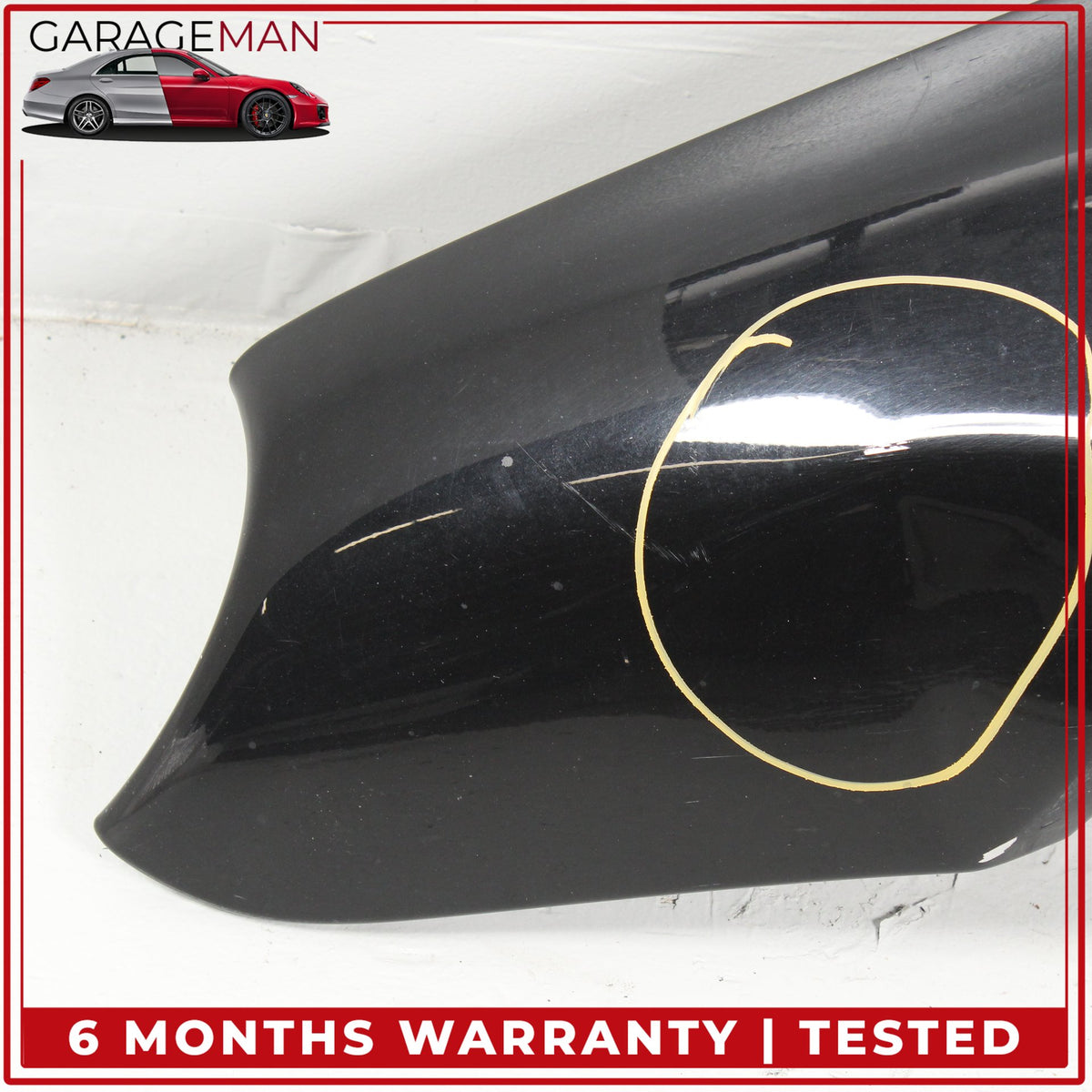 2003-2008 Mercedes R230 SL500 Front Left Side Fender Panel Black 2308800118 OEM