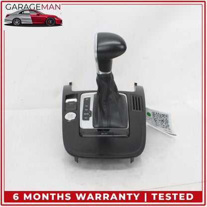 2009-2016 Audi A4 Front Center Console Shifter Knob Boot Trim w/ Switches OEM