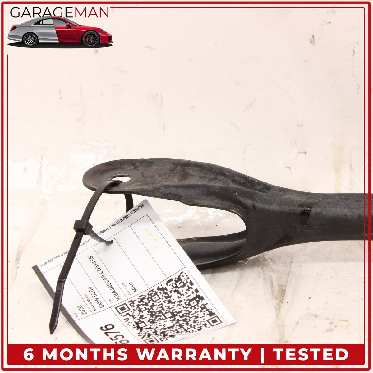 2016-2023 BMW 530e 740i Rear Left or Right Side Lower Control Arm 6893528 OEM