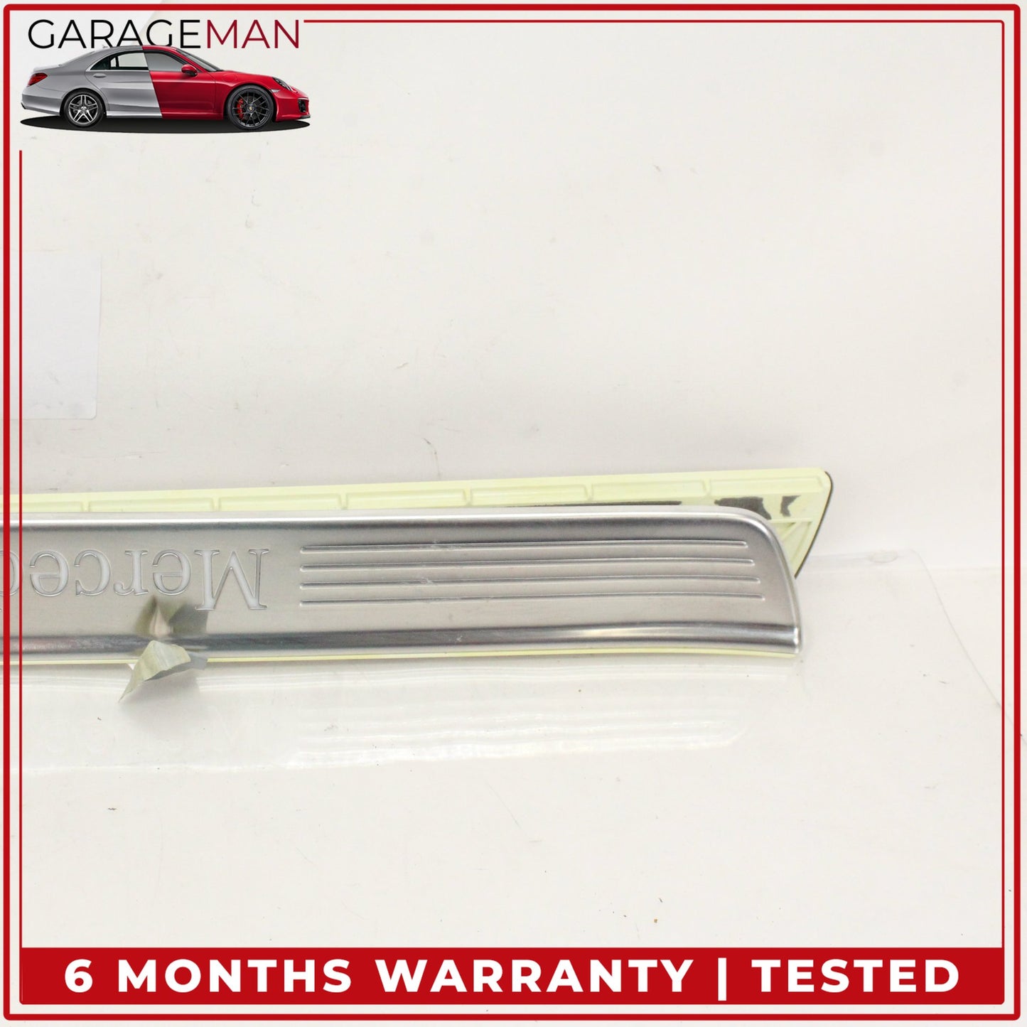 2014-2020 Mercedes W222 S550e Front and Rear Illuminated Door Step Sill Set OEM