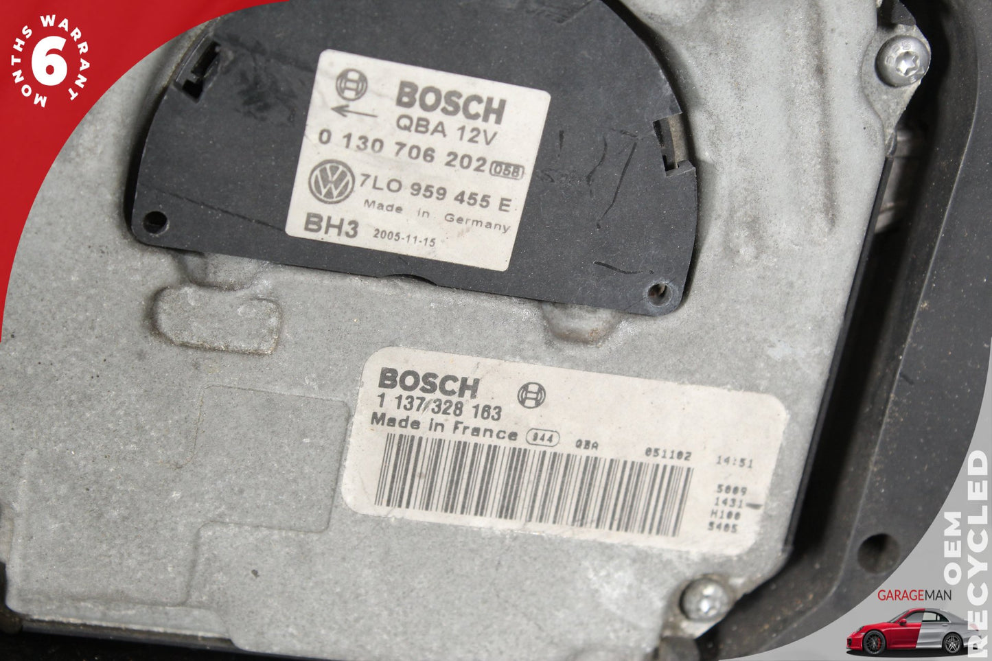 2003-2010 Porsche Cayenne 957 Radiator Dual Cooling Fan Motor Assembly OEM