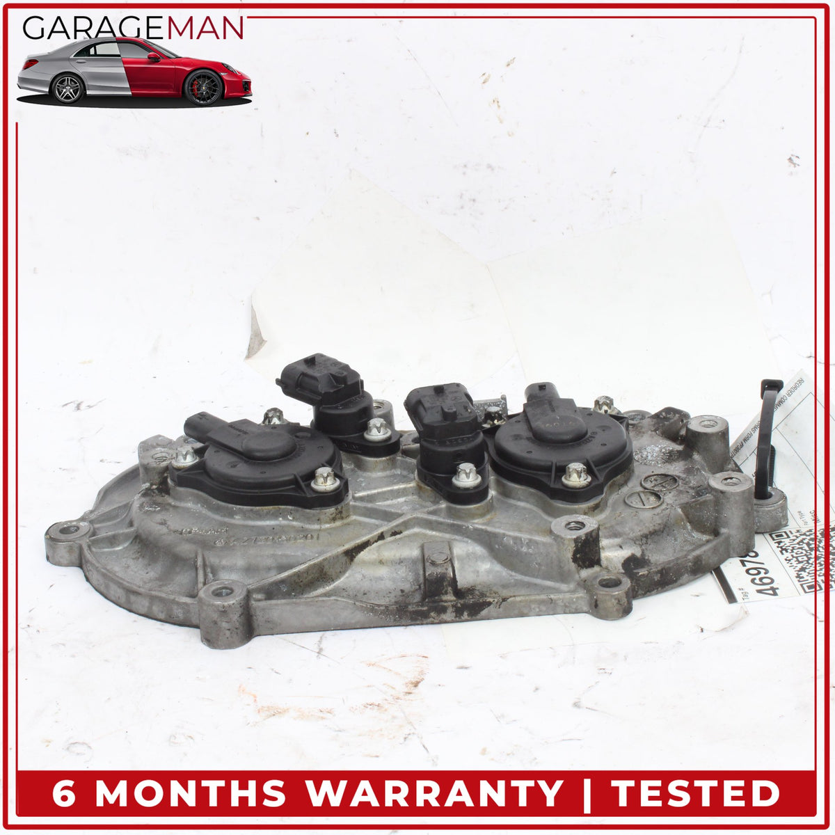 2005-2013 Mercedes W211 E350 Left Engine Timing Chain Cover Plate 2720150201 OEM