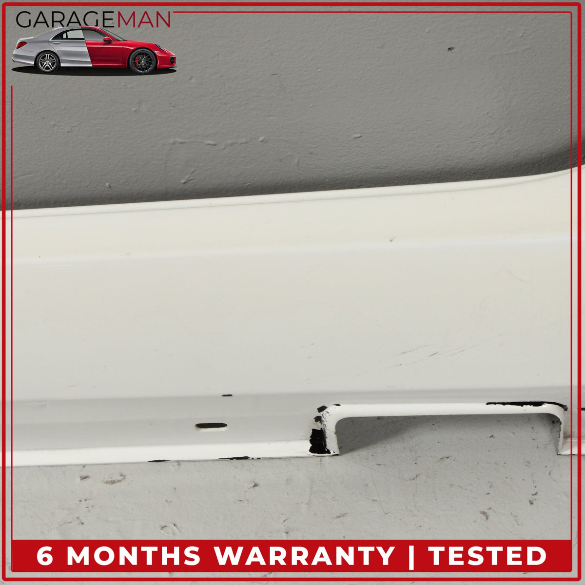 2012-2014 Mercedes W218 CLS550 Front Left Side Skirt Rocker Panel White OEM
