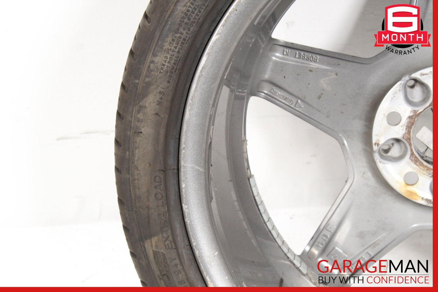 2009-2015 Mercedes W204 C300 Rear Wheel Rim w/ Tire 9JX18 H2 ET54 2044014002 OEM