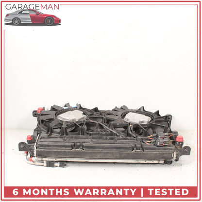 2011-2018 Audi A8 D4 Engine Radiator Cooling Fan Motor Assembly 4H0121003M OEM