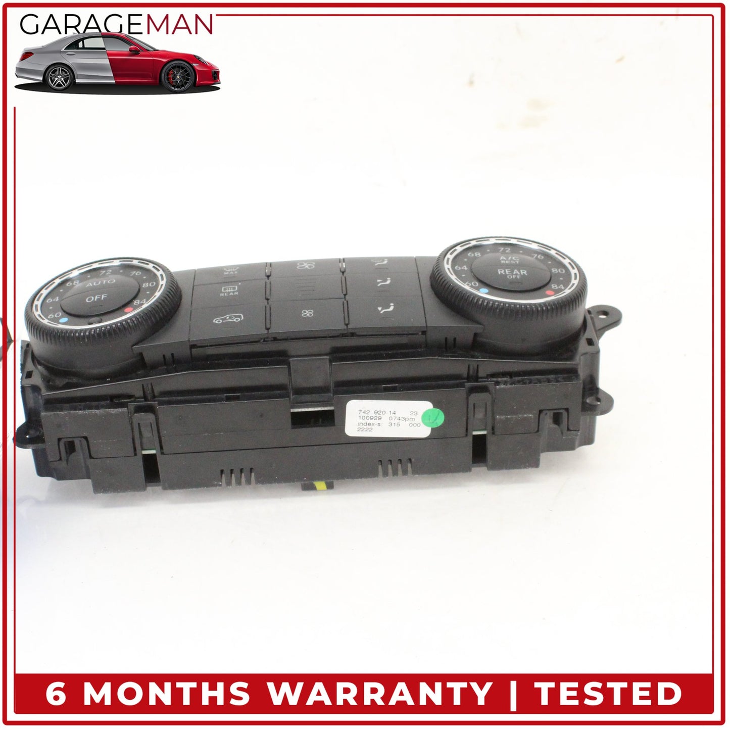 2007-2012 Mercedes X164 GL450 A/C Heater Climate Control Switch 2519063400 OEM