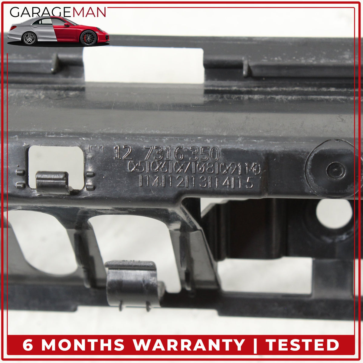 2015-2020 BMW 430i Gran Coupe Sedan Rear Bumper Support Bracket 7316350