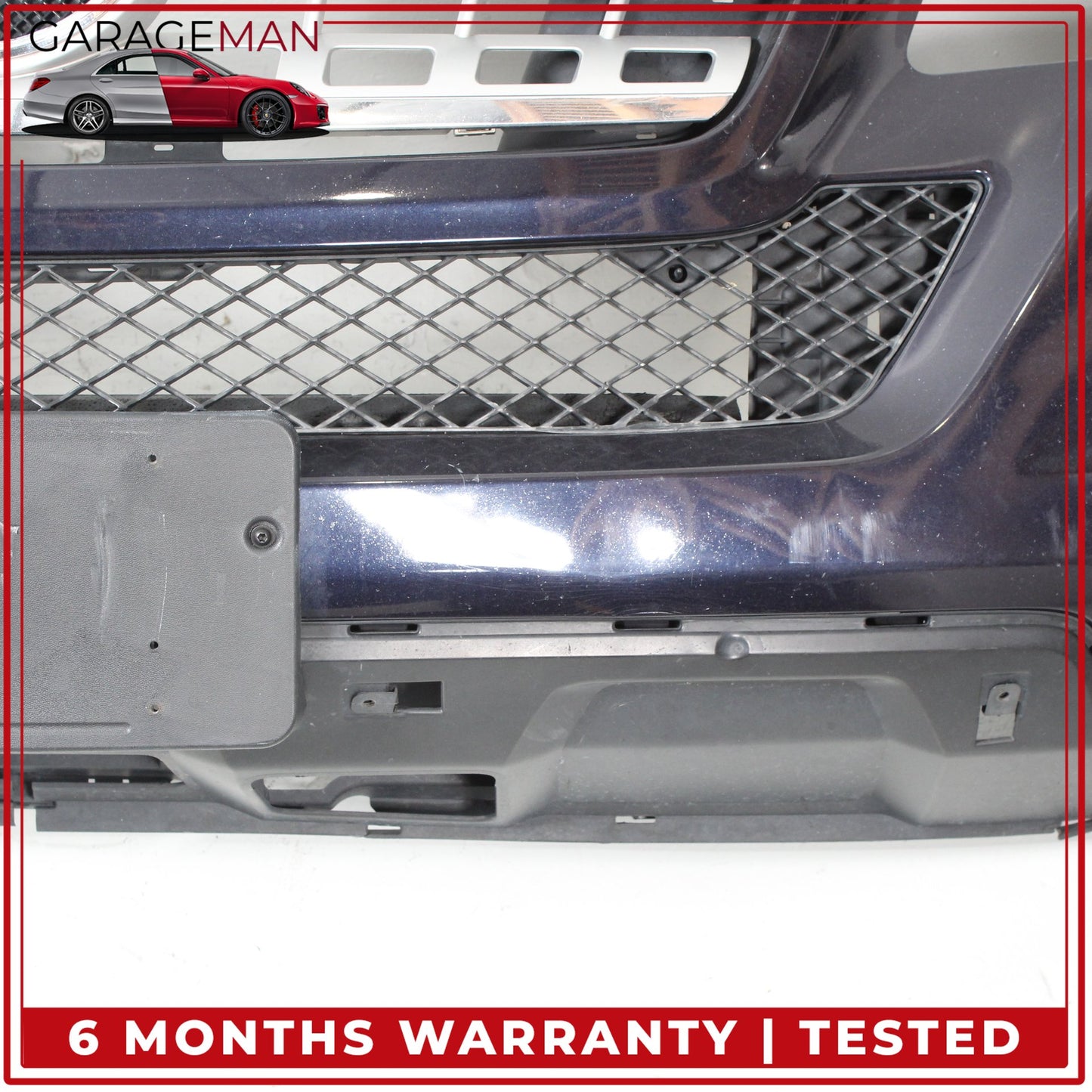 2009-2011 Mercedes W164 ML350 ML550 Base Front Bumper Cover Assembly Blue OEM