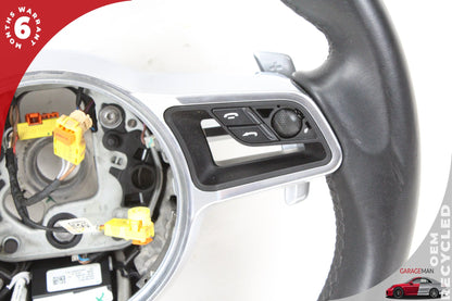 2015-2021 Porsche Macan 95B Heated Steering Wheel w/ Paddle Shifters OEM