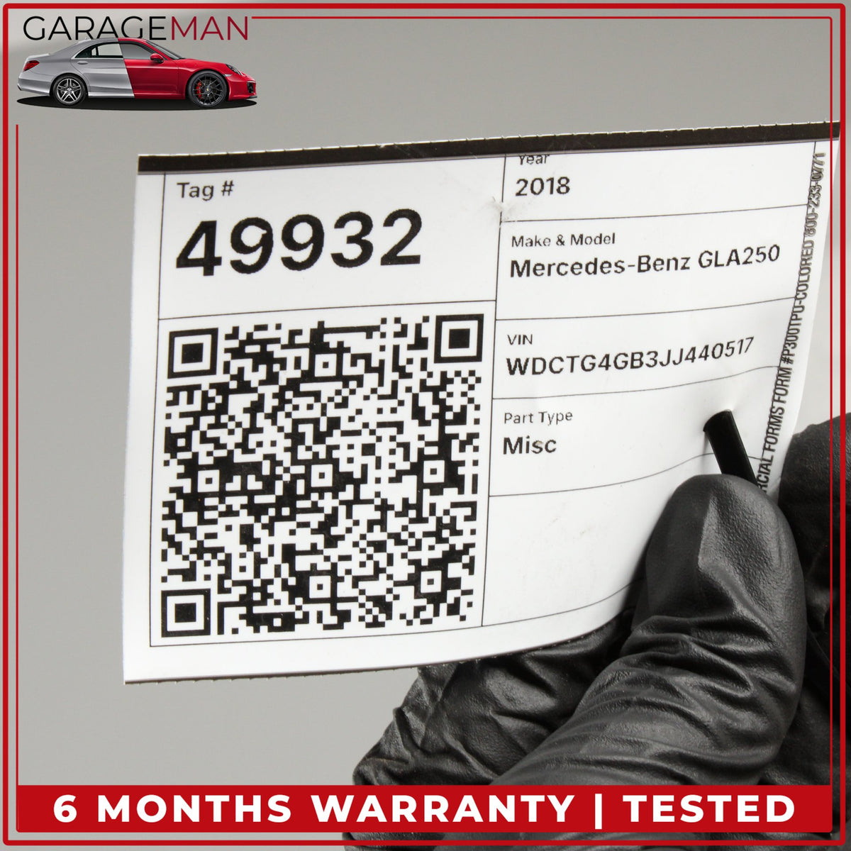 2015-2020 Mercedes X156 GLA250 Baggage Luggage Roof Rack Rail Crossbar Set OEM