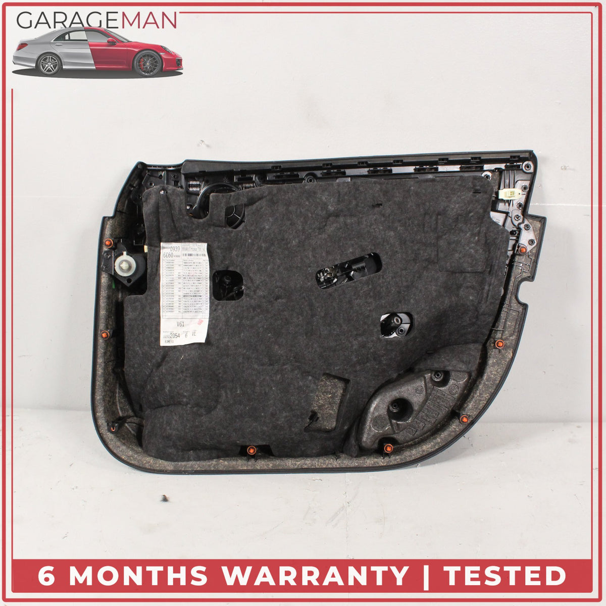 2017-2023 Mercedes W213 E300 Front Left Driver Side Interior Door Trim Panel OEM