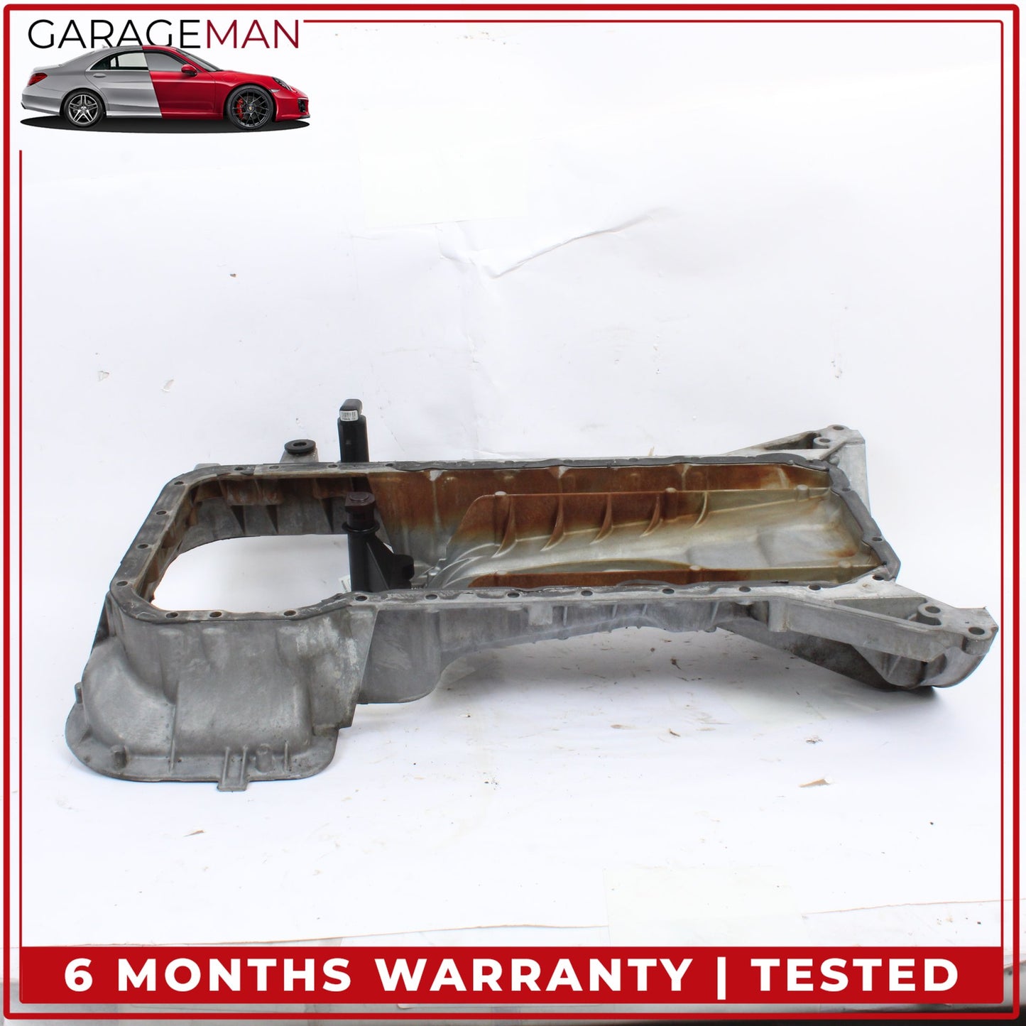 1998-2006 Mercedes W220 S430 CLK430 Engine Motor Upper Oil Pan 1130141402 OEM