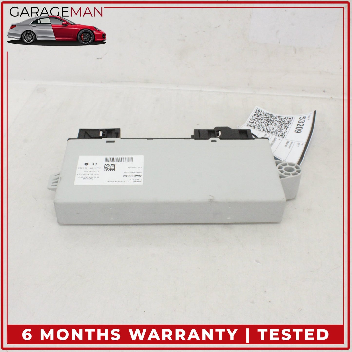 2011-2018 BMW X3 F25 CAS4 Central Locking Control Module Unit 6809374 OEM