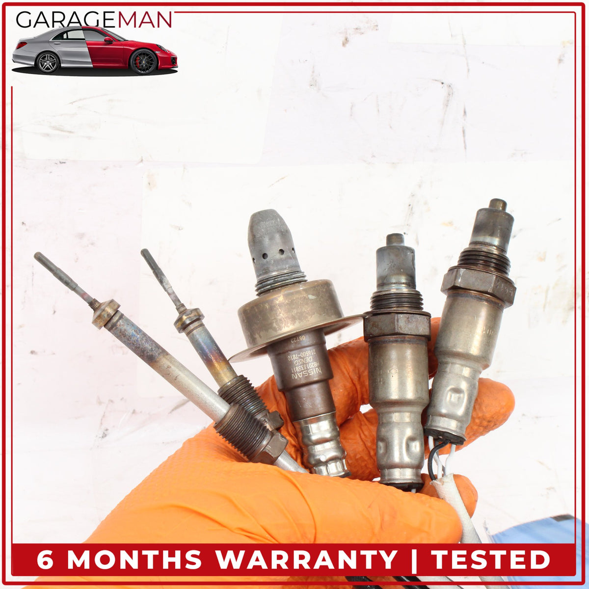 2016-2018 Infiniti Q50 Q60 3.0L Temperature and Oxygen O2 Lambda Sensor Set OEM