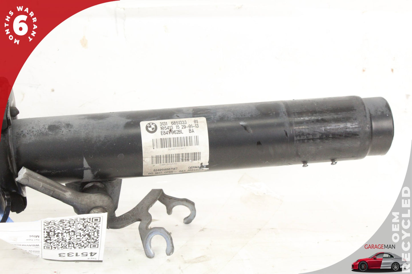 2013-2015 BMW X1 Front Left and Right Side Shock Strut Absorber Set 6851333 OEM