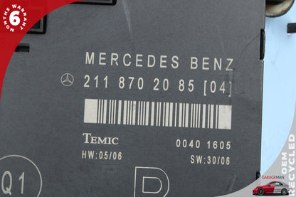 2003-2009 Mercedes W211 E350 Front Right Side Door Control Module 2118702085 OEM