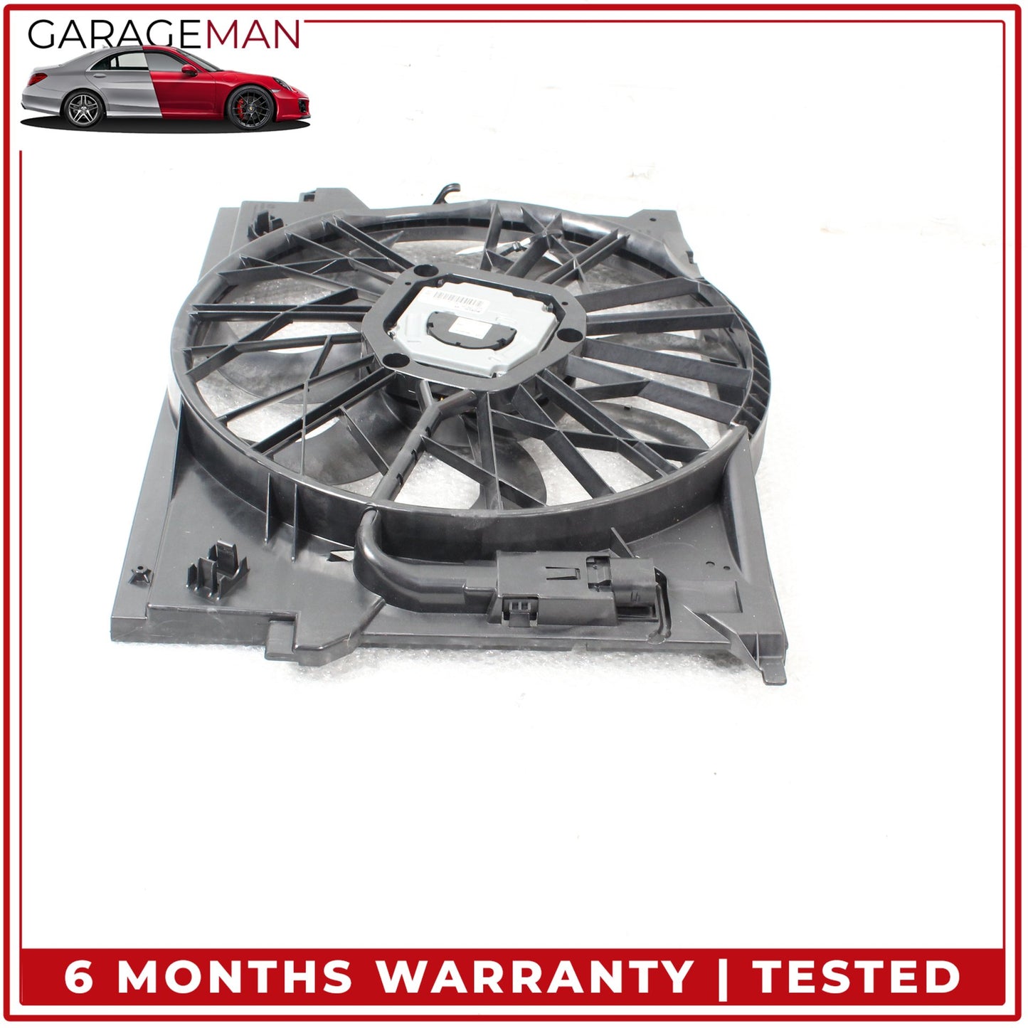 2006-2009 Mercedes W211 E350 Cooling Fan Blade w/ Shroud & Motor 2115001693 OEM