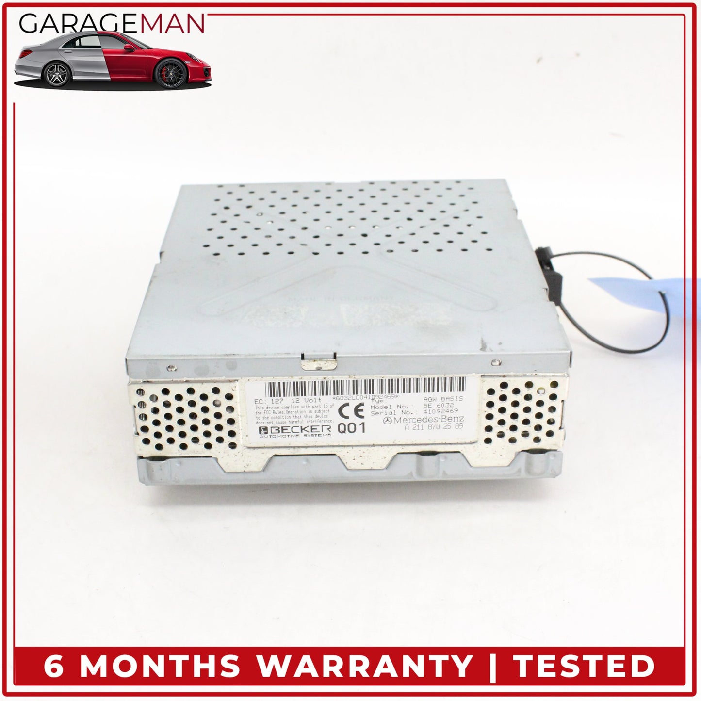 2003-2009 Mercedes-Benz E350 W211 Sedan Audio Radio Sound System Amplifier AMP 2118702589 OEM