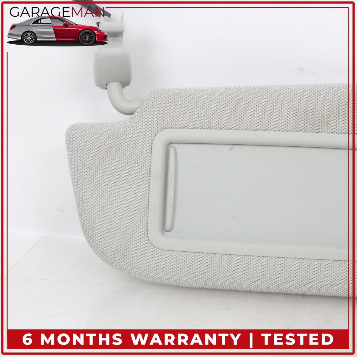 2011-2018 Audi A8 S8 Front Left and Right Side Sun Visor Set Gray 4H0857551 OEM