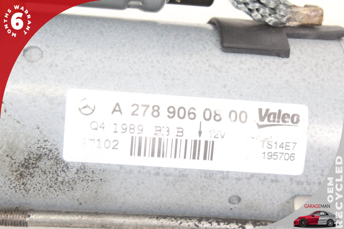 2012-2017 Mercedes-Benz CLS550 W218 Coupe Engine Motor Starter 2789060800 OEM