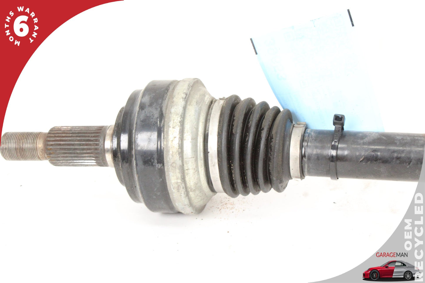 11-18 Porsche Cayenne 92A AWD 4.8 Rear Right CV Axle Shaft 7P0501201F Genuine