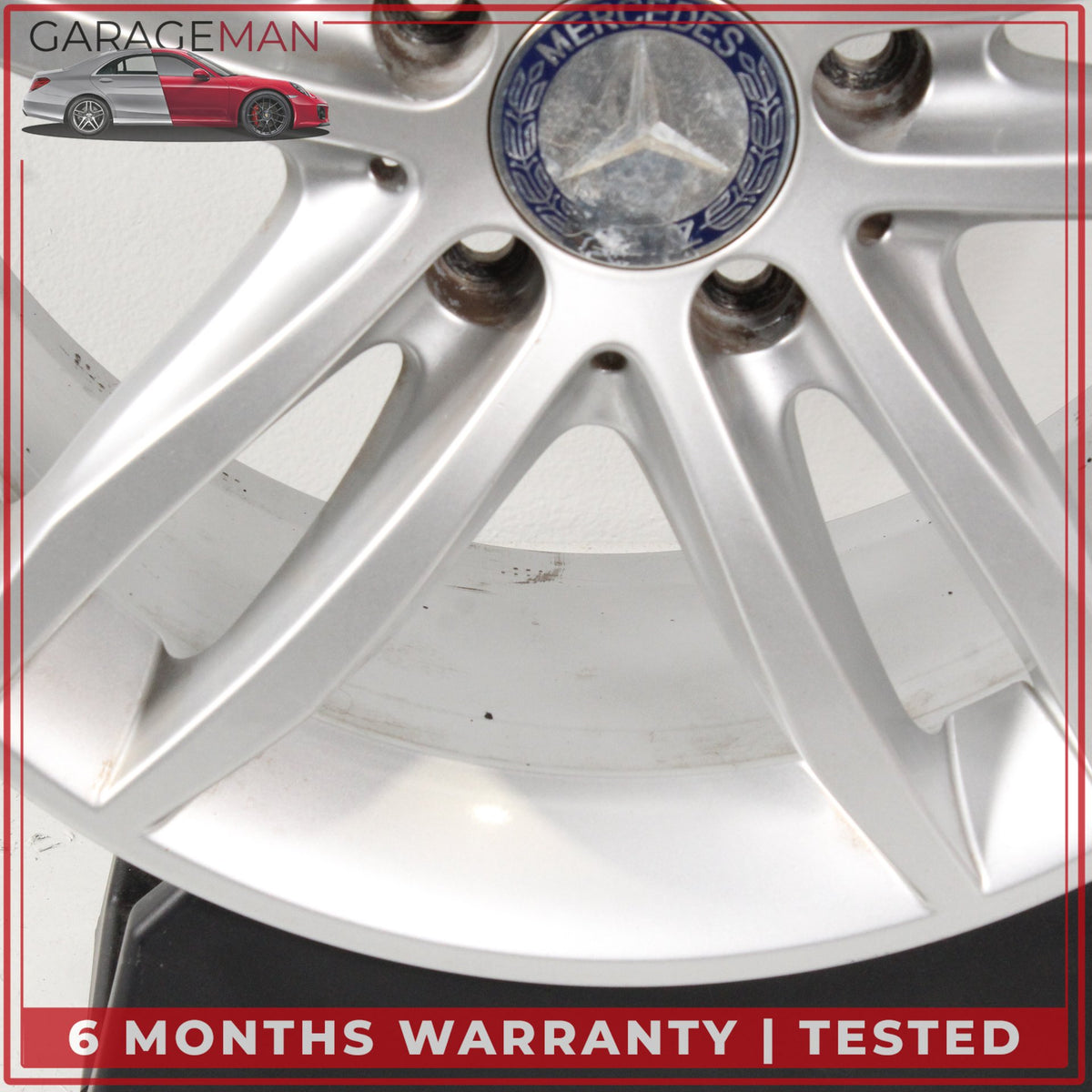 2012-2014 Mercedes W204 C250 C350 Front Wheel Rim 7.5JX17H2 ET47 2044011100 OEM