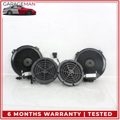 2003-2010 Porsche Cayenne 955 957 Front and Rear Door Sound Speaker Set OEM