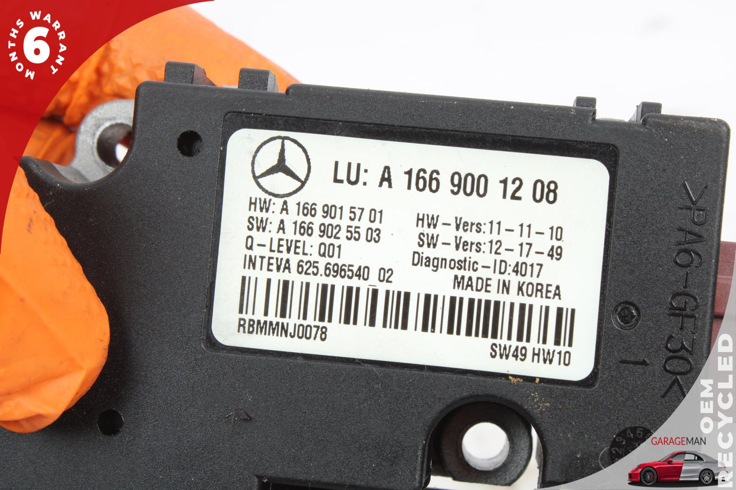 2012-2019 Mercedes X166 GL450 GLS550 Sunroof Sun Roof Motor 1669000409 OEM