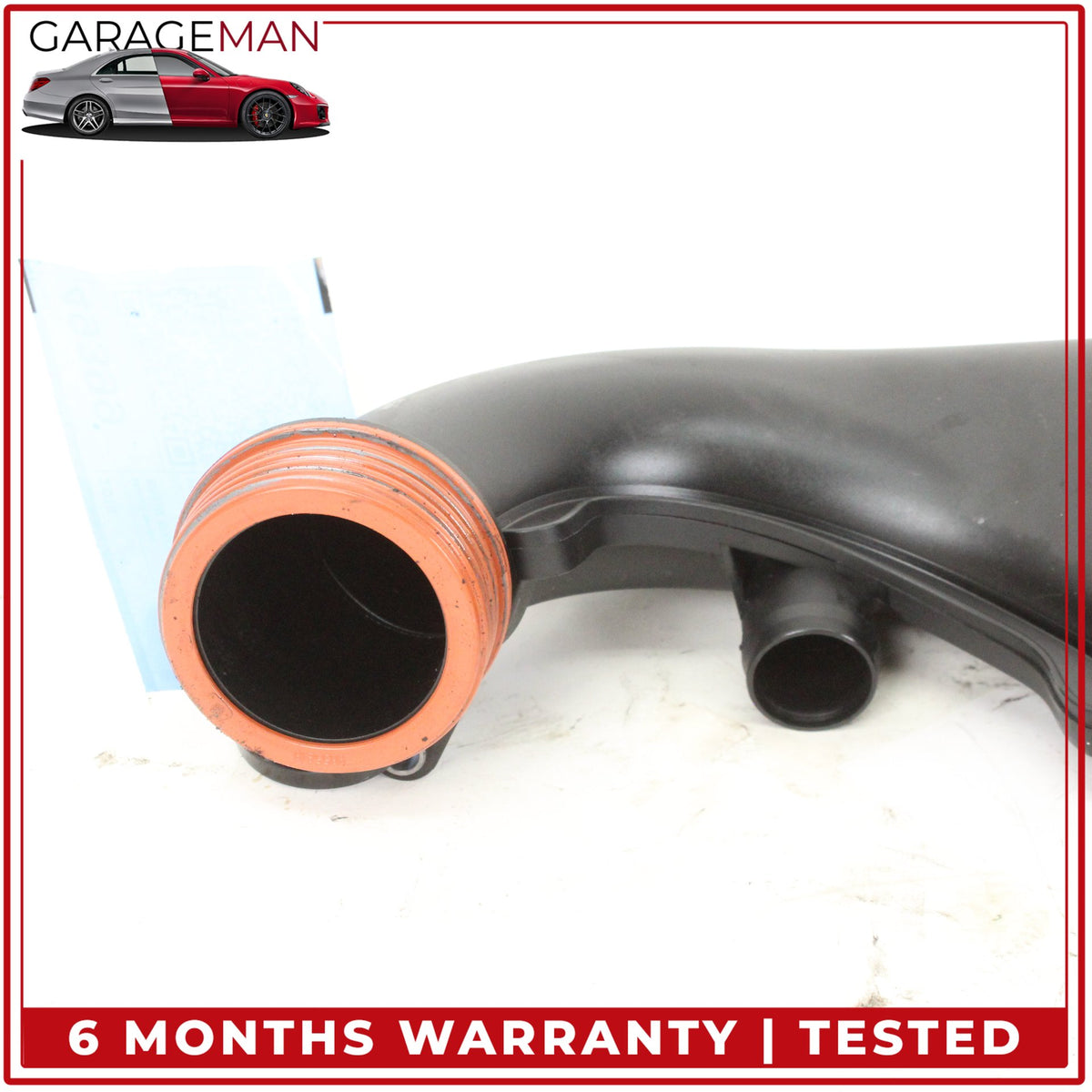 2013-2019 BMW 650i F06 Sedan Left Air Intake Duct Pipe 7577452 OEM